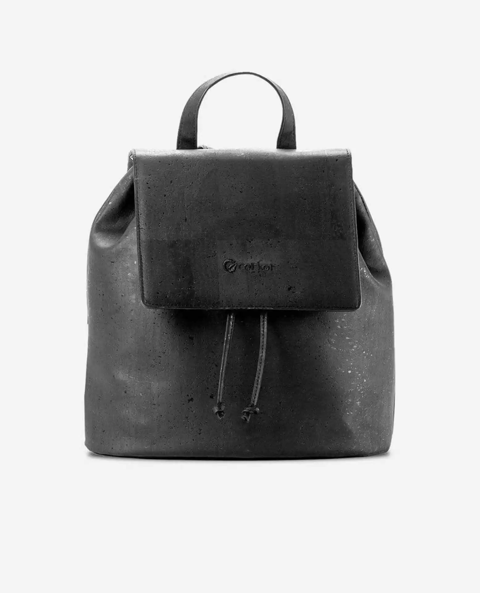 Black cork backpack