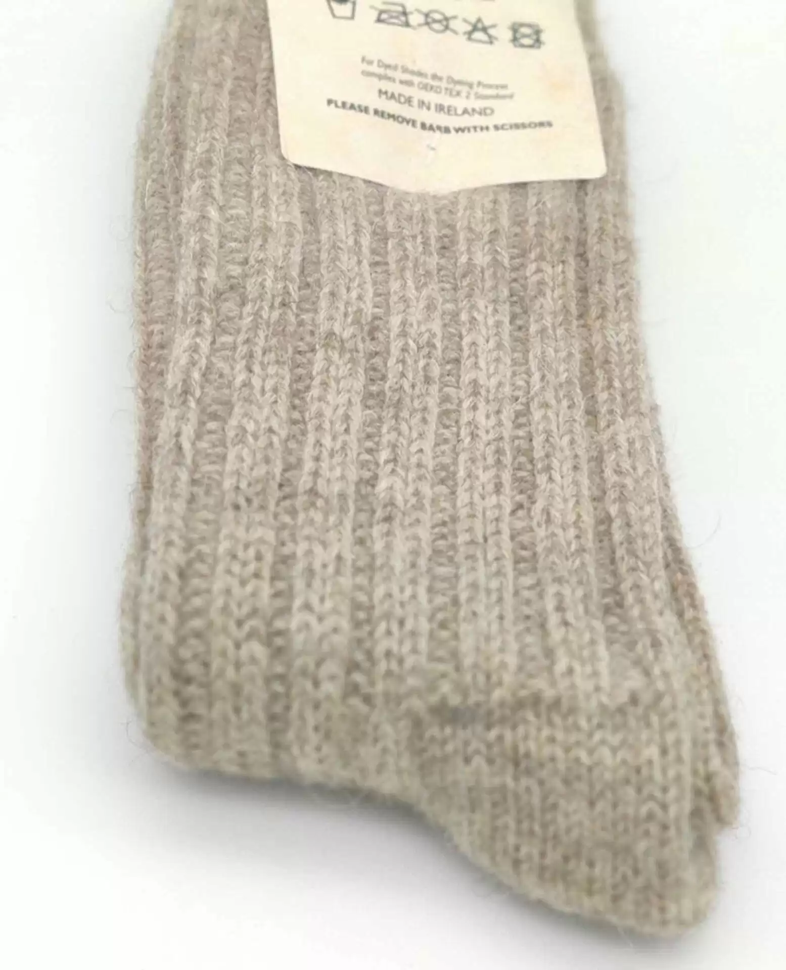 Organic wool socks