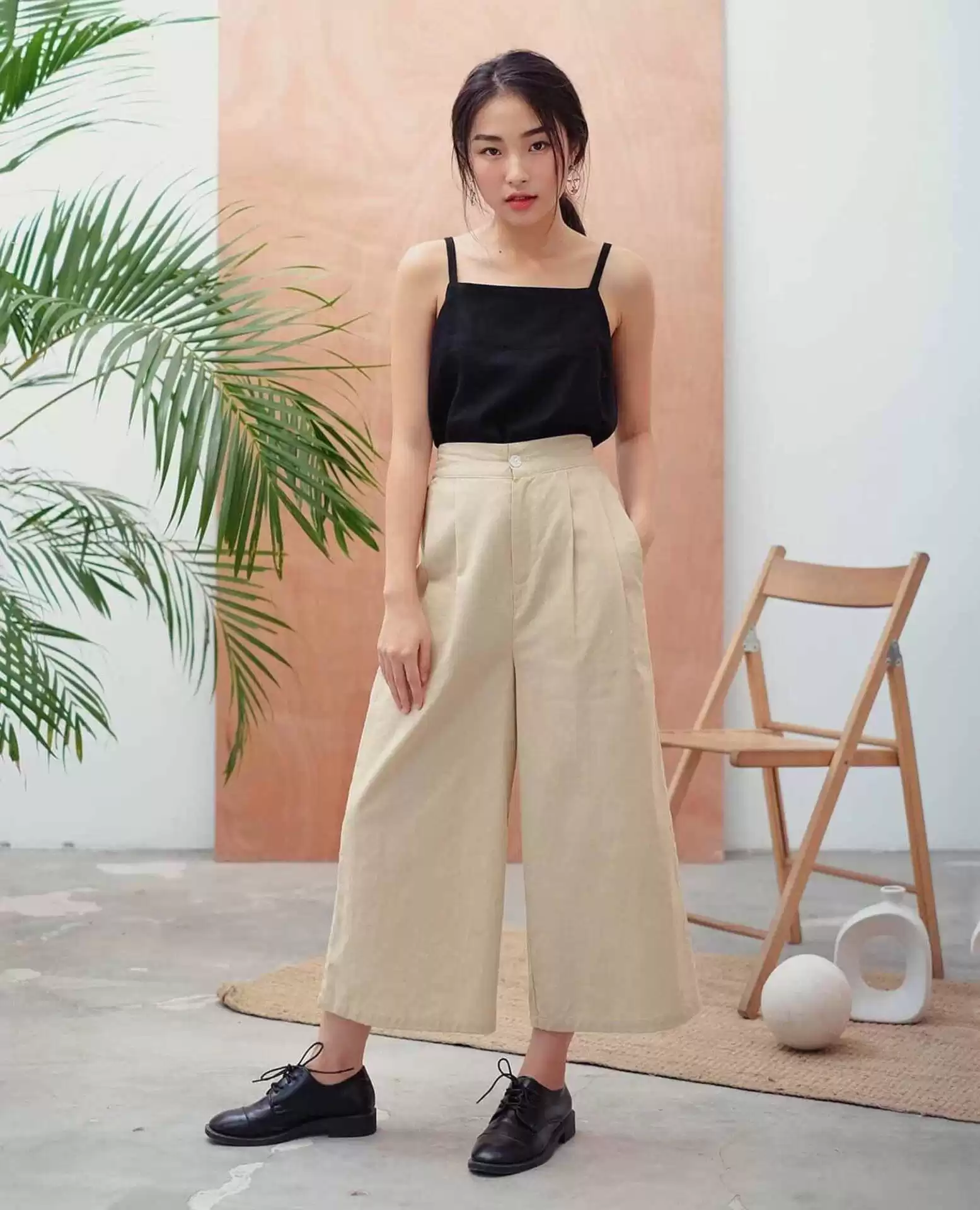 Linen culottes