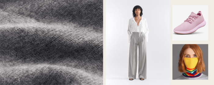 Sparkpick features wool fabrics in sustainable fashion