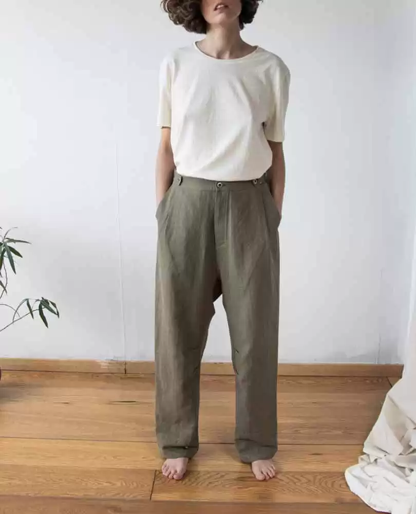 Unisex hemp pants