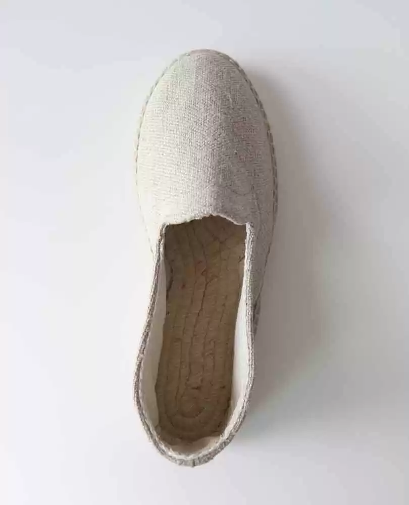 Linen loafers