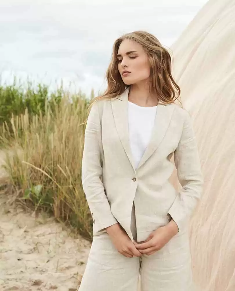 Linen blazer