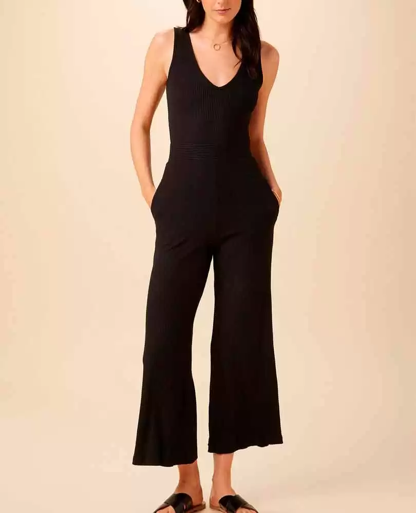 Rib jumpsuit