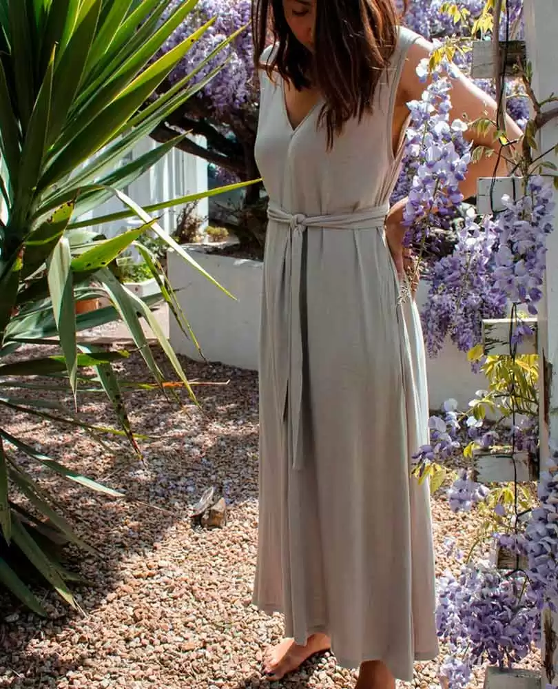 Bamboo midi dress