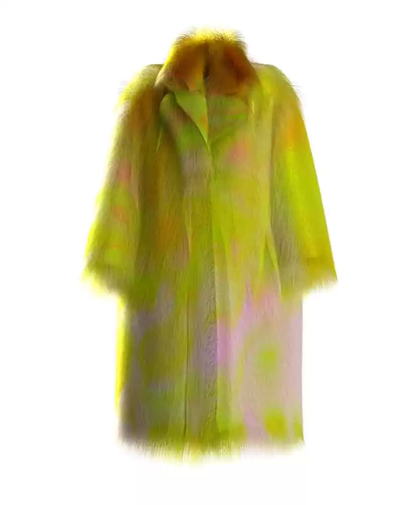 Digital fur coat