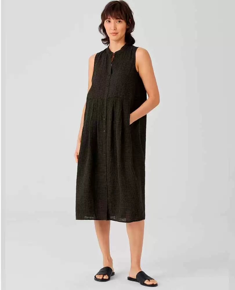 Organic linen dress