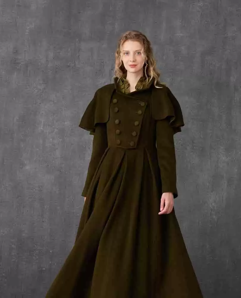 Wool princes coat