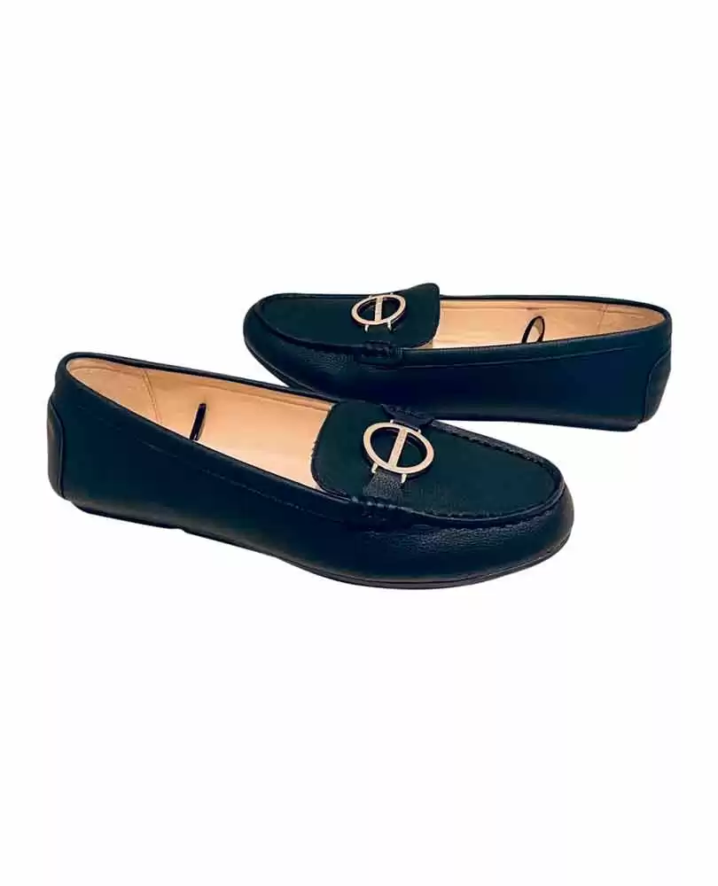 Vegan leather flats