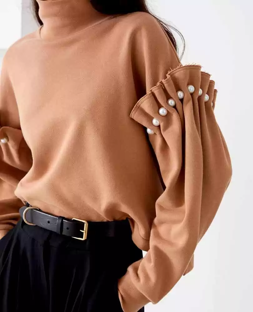 Opal tan sweatshirt