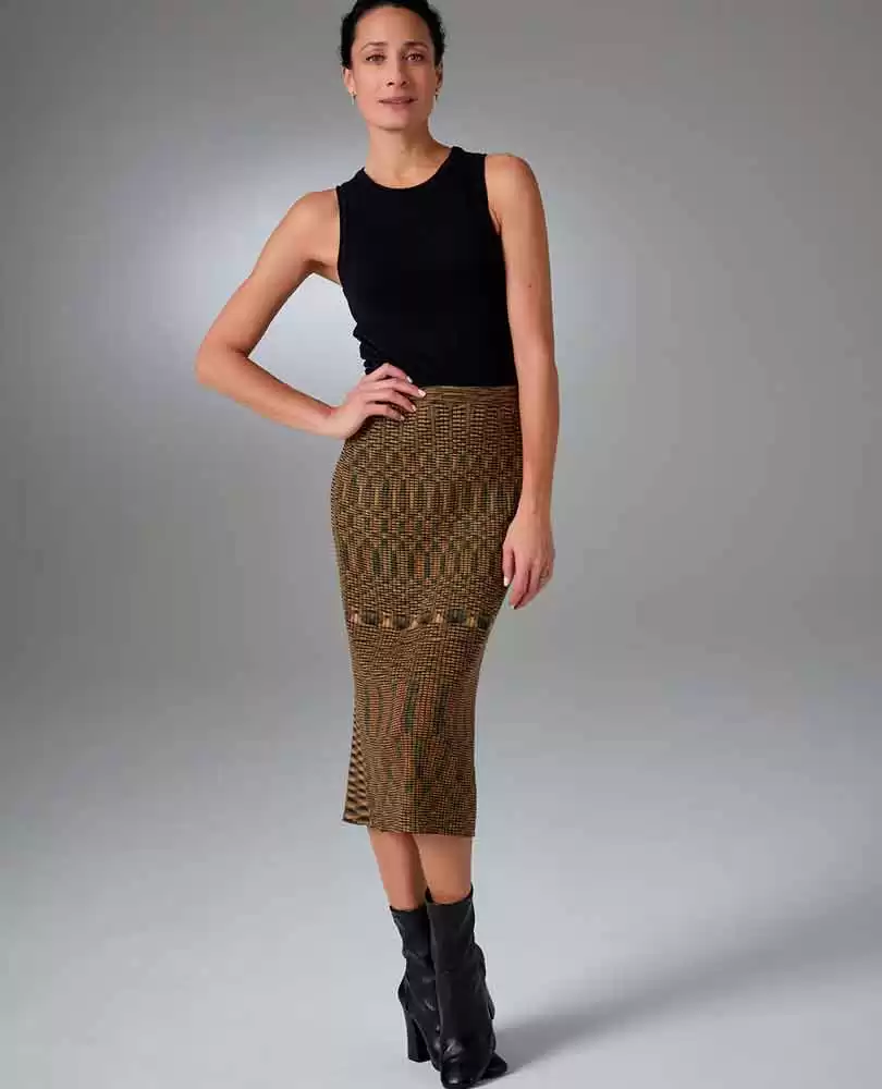 Organic pencil skirt