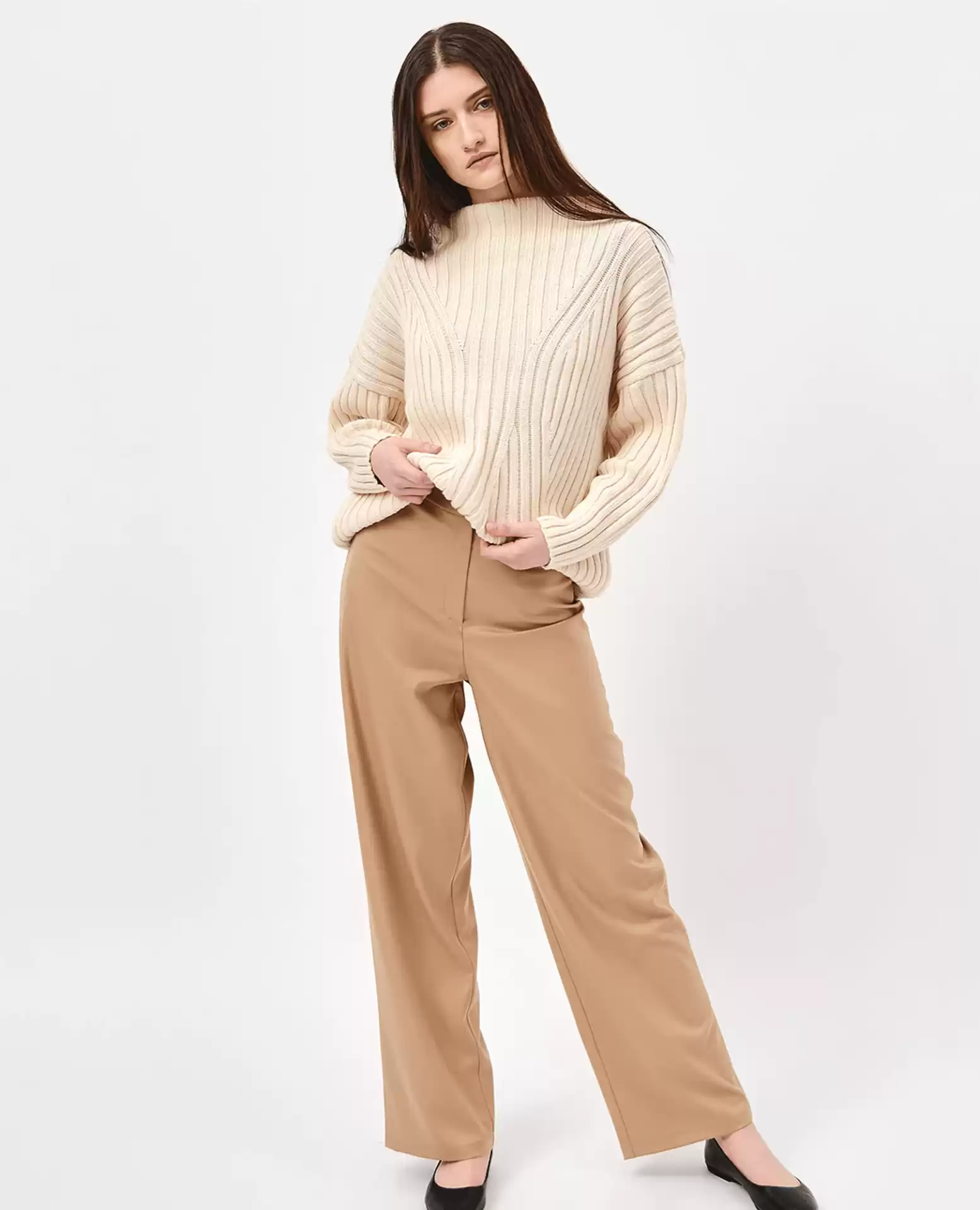 Relaxed fit pants