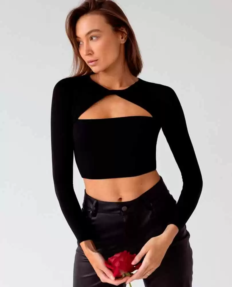 Cut-out top