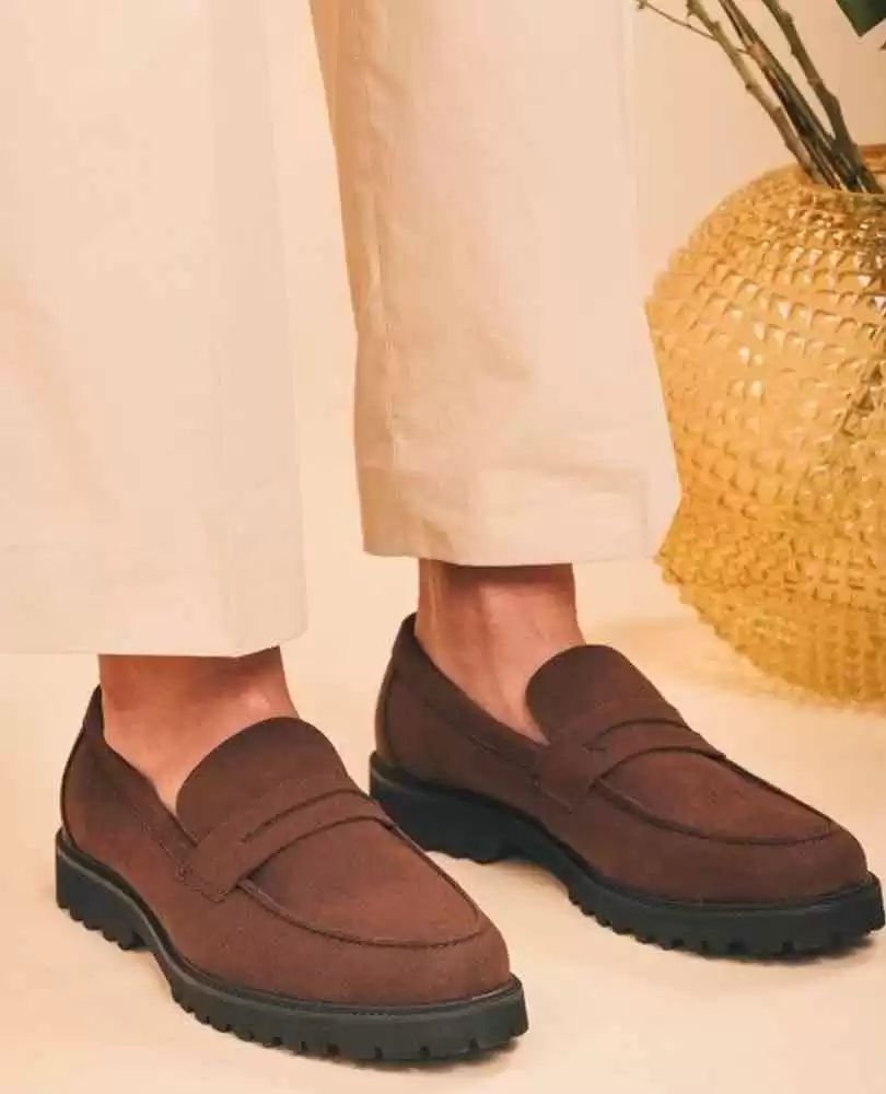 Vegan penny loafer