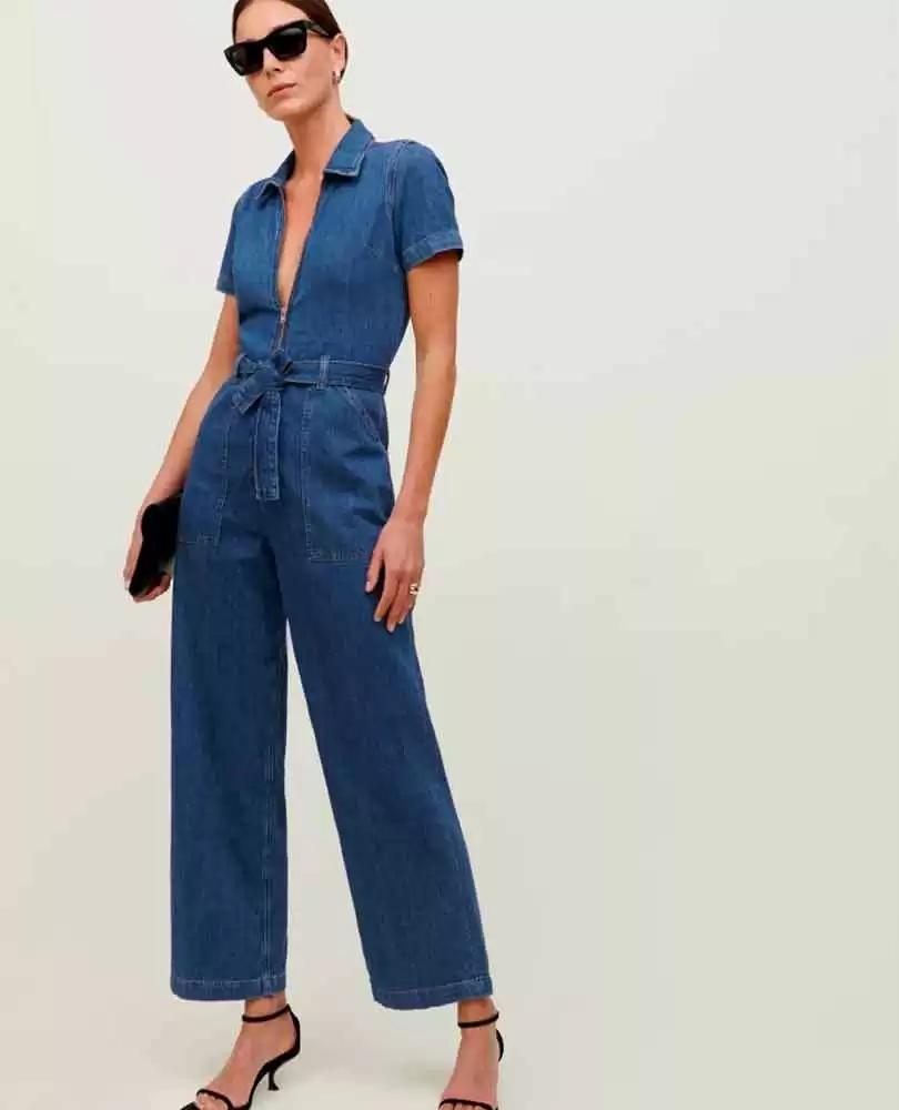 Denim jumpsuit