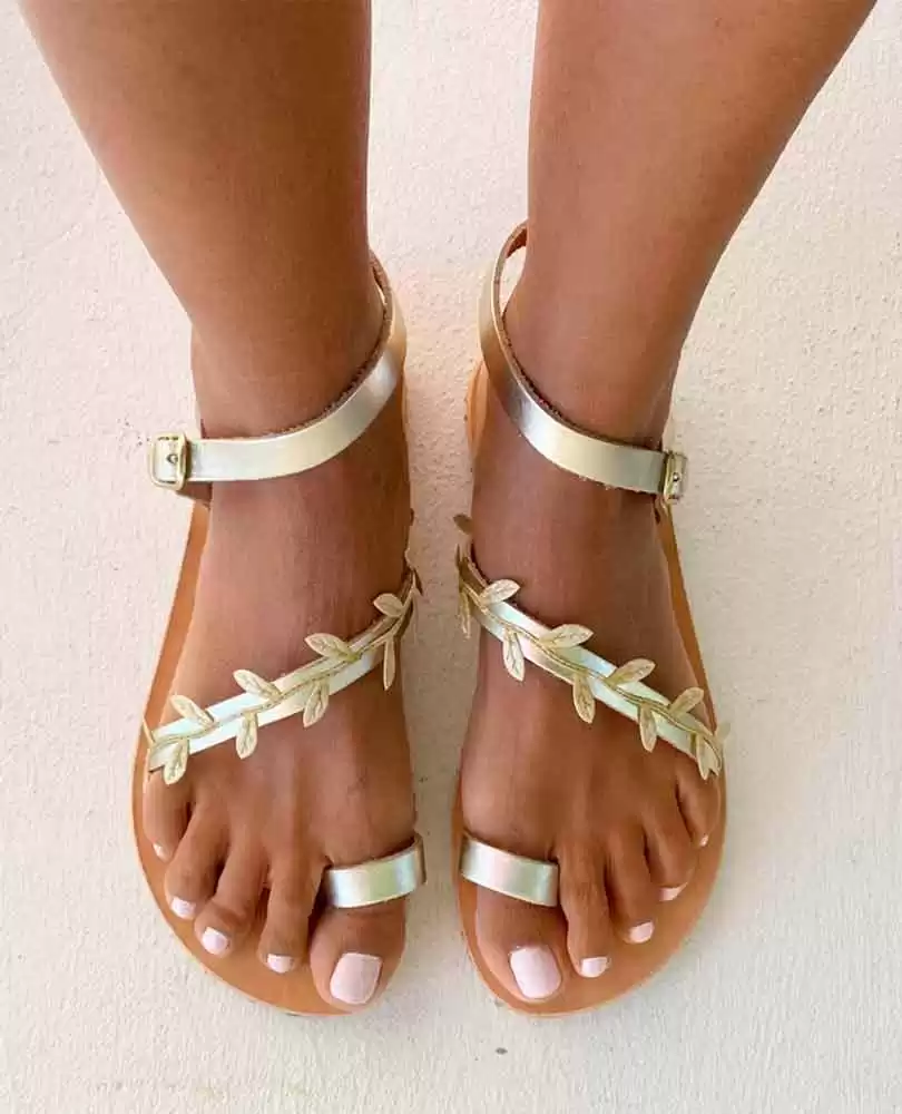 Leather sandals