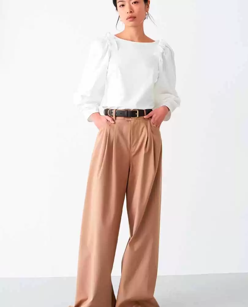 Tan trouser