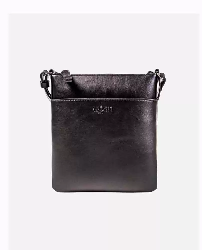 Leather cross body bag