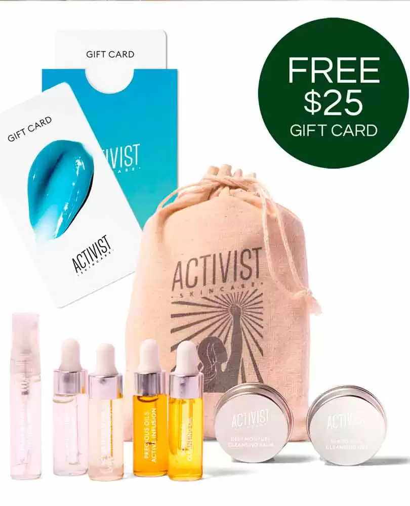 Trial & Travel kit + free $25 gift card