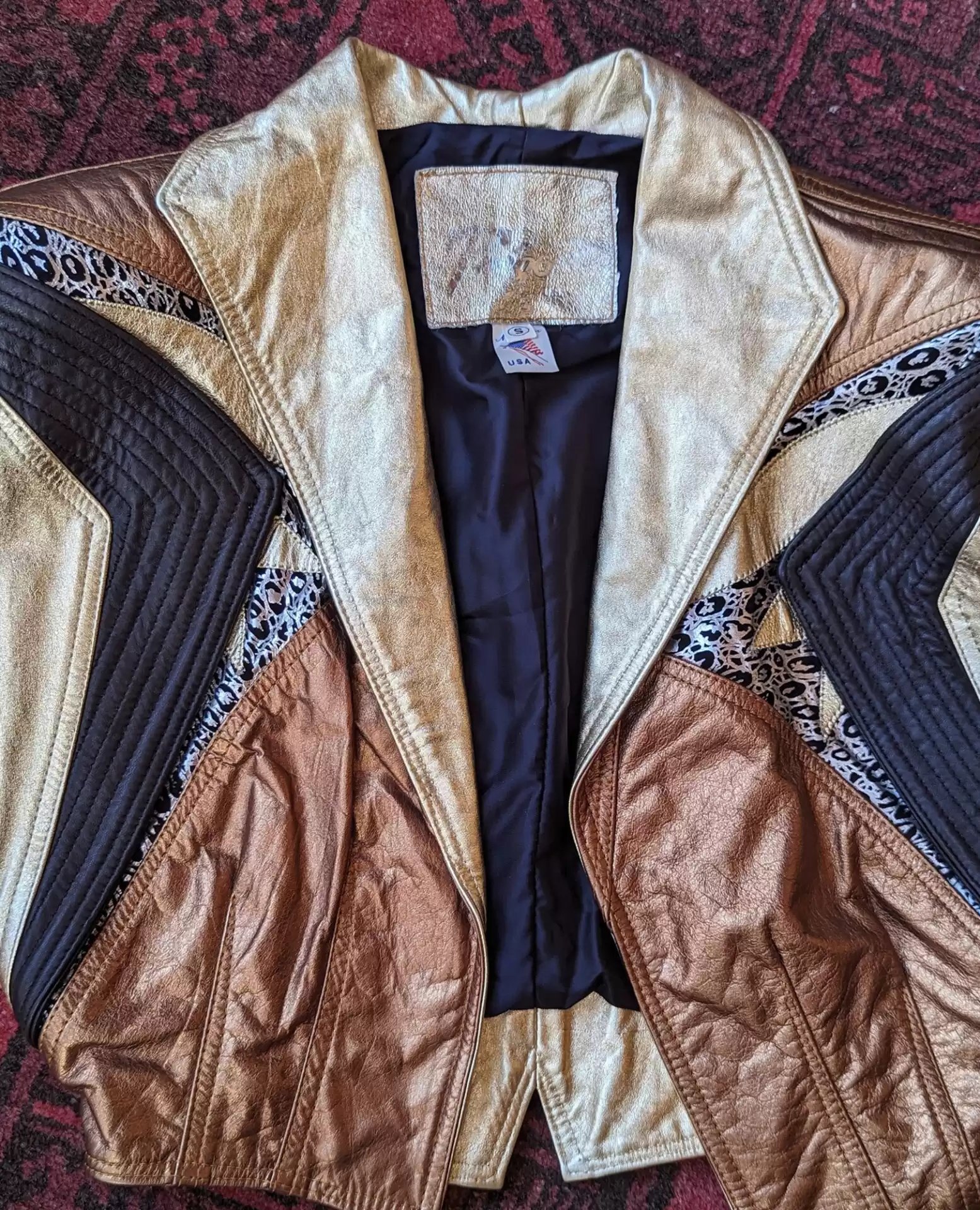 Vintage leather jacket