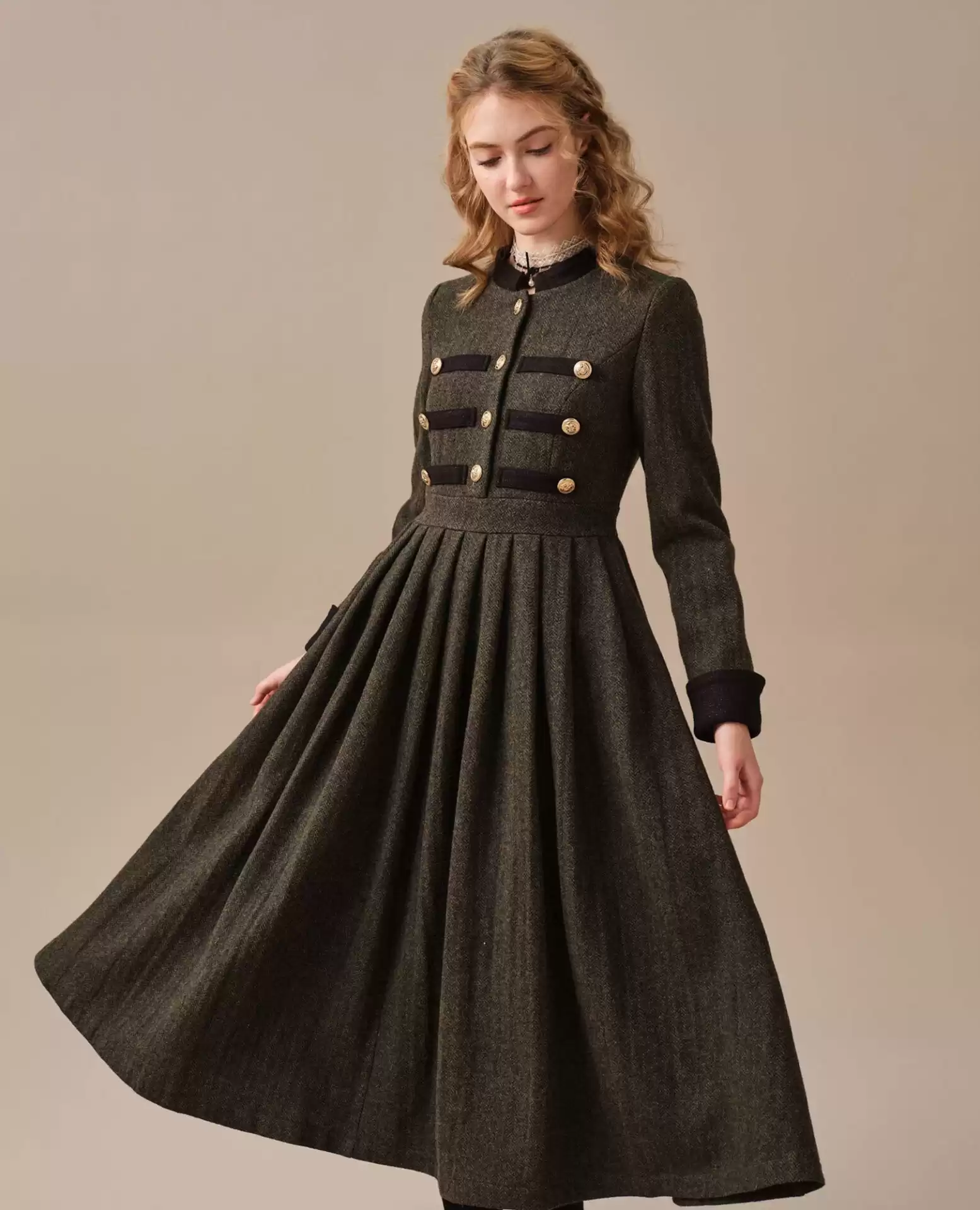 Vintage wool dress