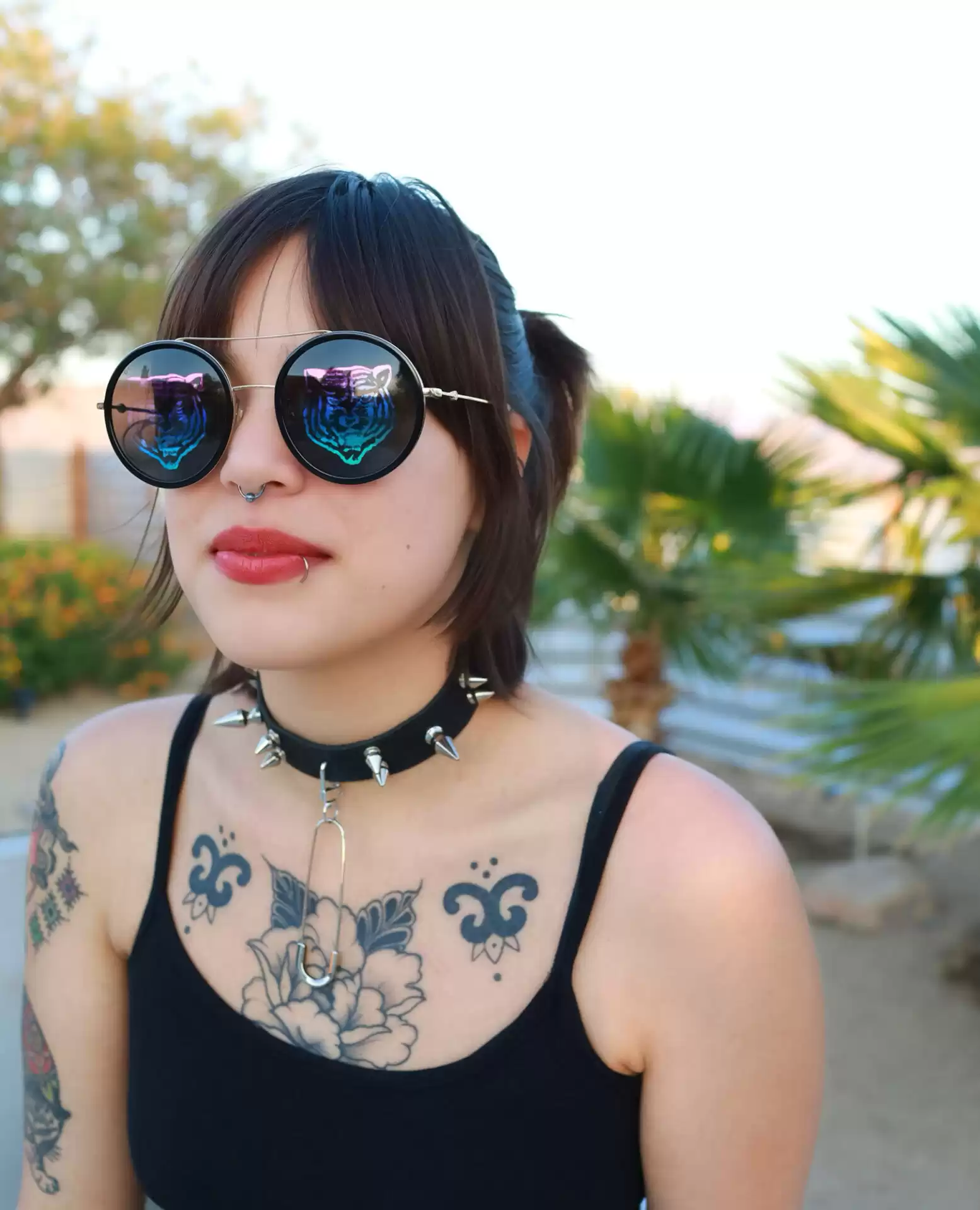 Upcycled choker