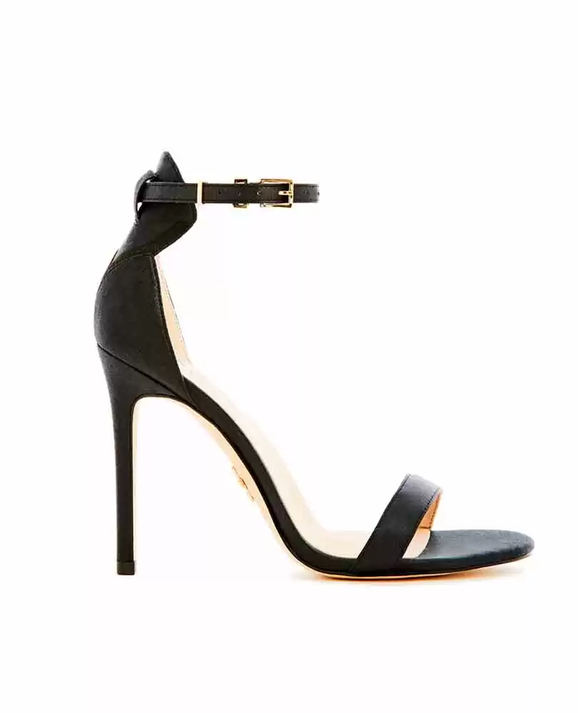 Vegan stiletto sandals