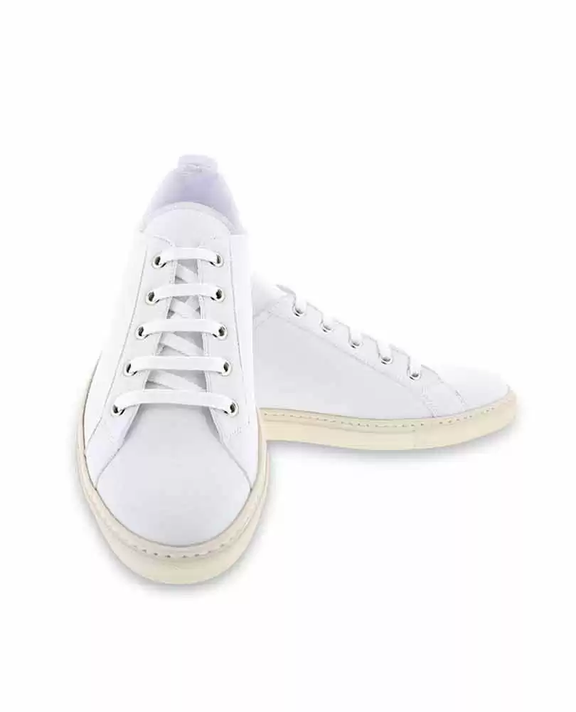 Vegan white sneakers